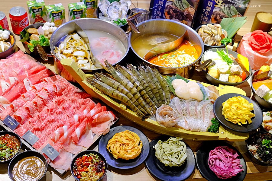 藏王極上鍋物（中壢店）。價格瘋狂下殺僅此一檔！稀有巨型霸王島根蝦，日本A5和牛，父親節夢幻套餐期間限定！ @嘿!部落!