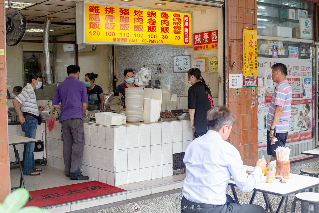 圓環魯肉飯｜台北天母必吃大雞腿便當炸起來真的很酥脆 @嘿!部落!
