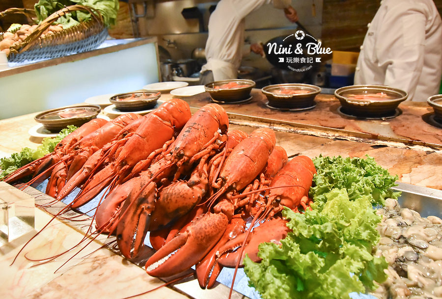 台中林酒店 LV 森林百匯|台中吃到飽餐廳，龍蝦.生蠔.烤大蝦.自助buffet @嘿!部落!