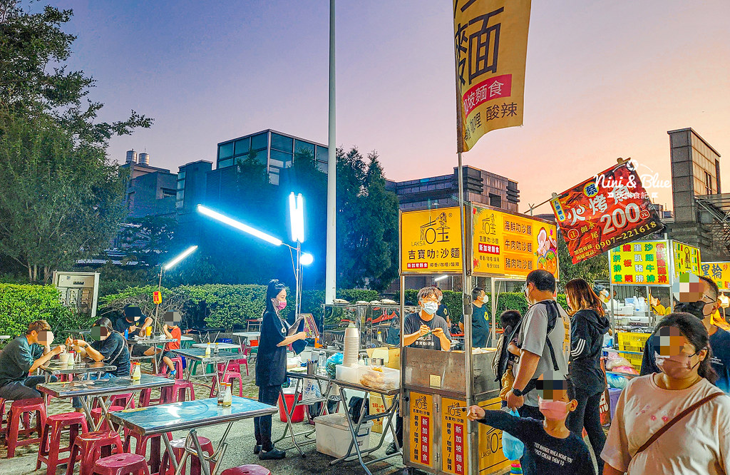 吉寶叻沙麵 |台中豐原八方夜市美食推薦，5種新加坡風味湯頭、2種麵條可選