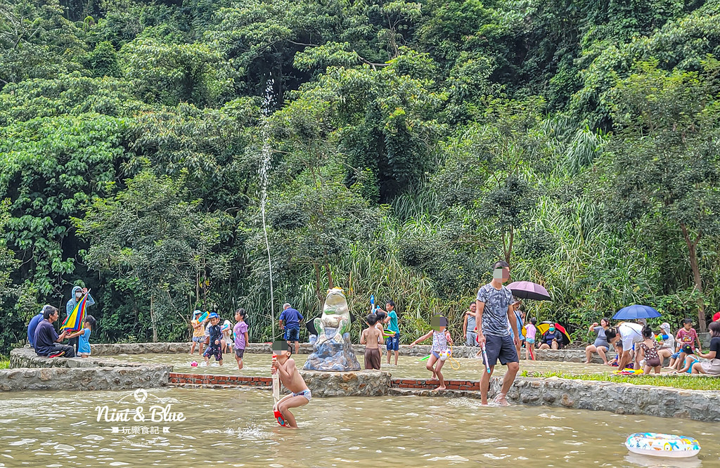 能高親水公園，南投埔里免費玩水景點，就在停車場旁邊，順遊能高瀑布 @嘿!部落!