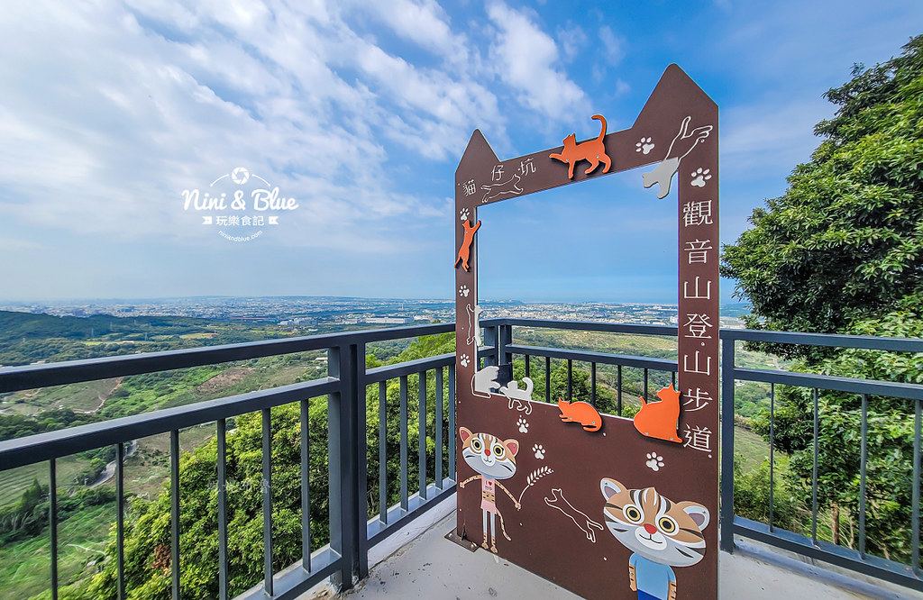 后里鳳凰山登山步道 – 台中后里登山步道，登上貓仔亭觀景平台，眺望火炎山.摩天輪 @嘿!部落!