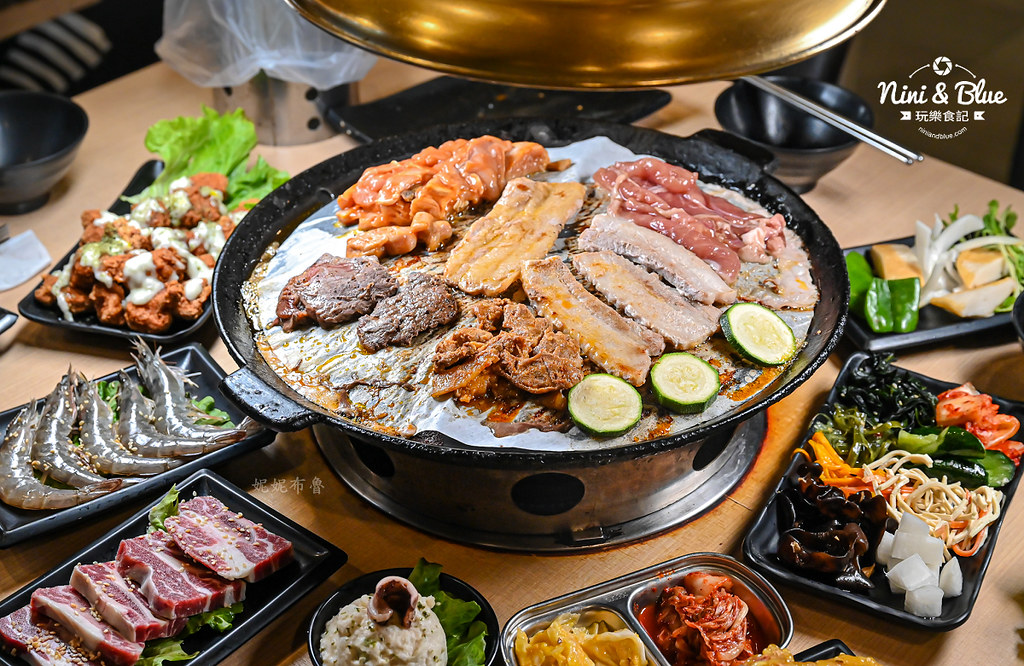 肉鮮生台中韓式烤肉，369元平價燒肉吃到飽，還有多款熟食、小菜、壽星優惠 @嘿!部落!