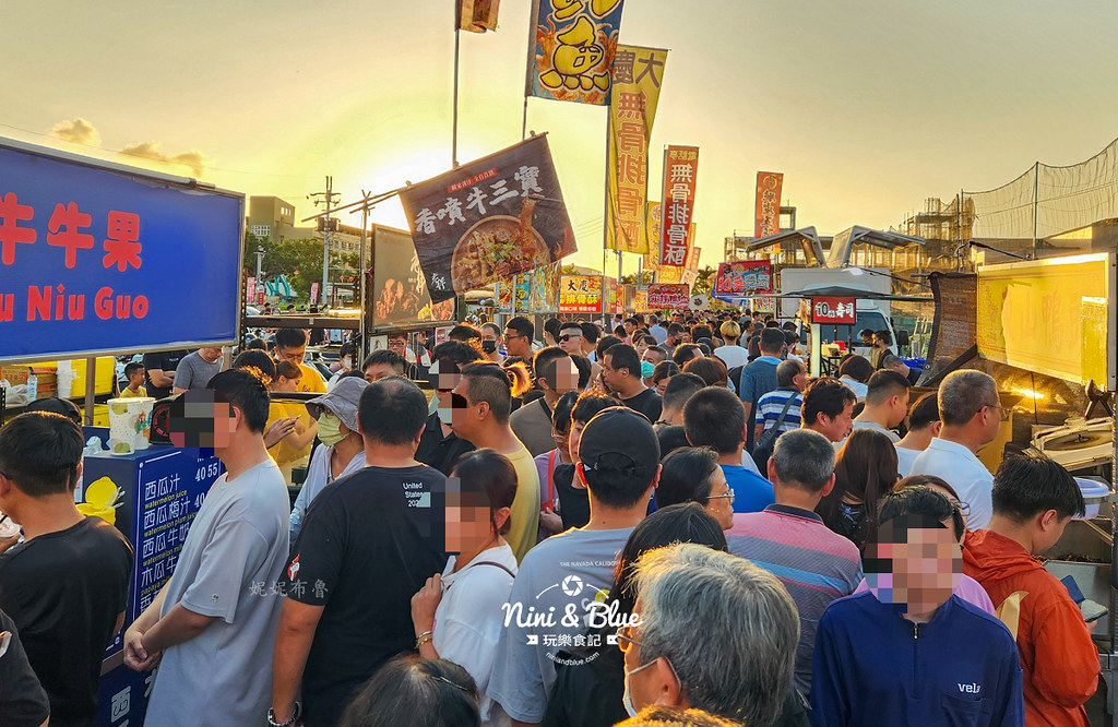 梧棲中港觀光夜市-台中海線新夜市，200攤位進駐，逛完三井outlet後來這續攤