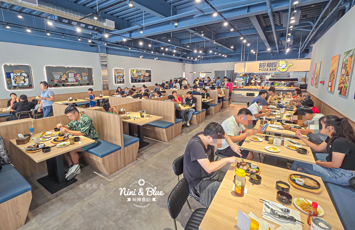 牛室炙燒牛排中科玉門店，排餐 自助吧吃到飽，平日限定商業午餐更超值 @嘿!部落!