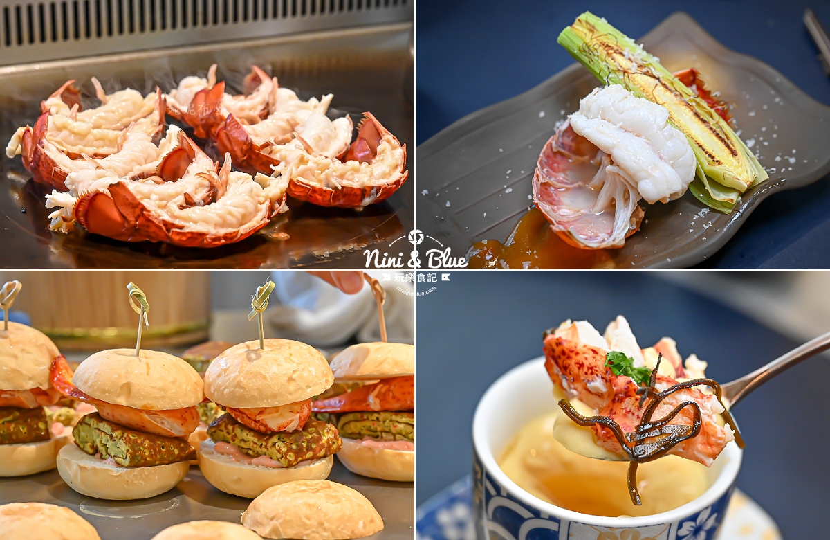 台中聚餐慶生首選，明水然&middot;樂-台中大魯閣店，1600元有14道菜，Google評論全台平均4.7，台北一位難求的頂級無菜單鐵板燒 @嘿!部落!