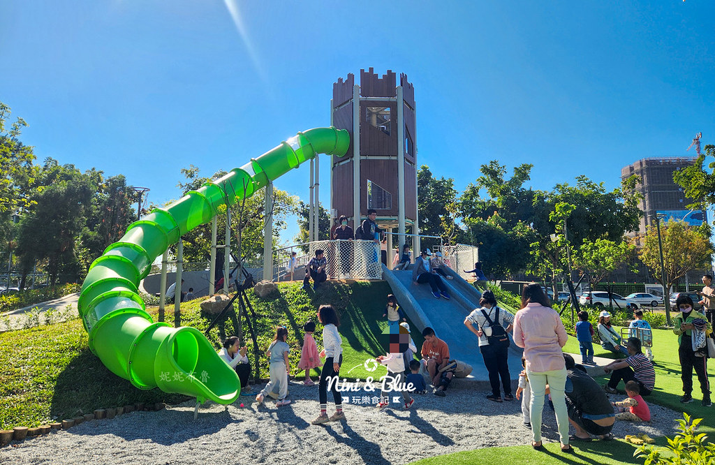 大樹原野遊戲場-台中南興公園不只有米奇樹、落羽松大道，還有兒童遊戲場 @嘿!部落!