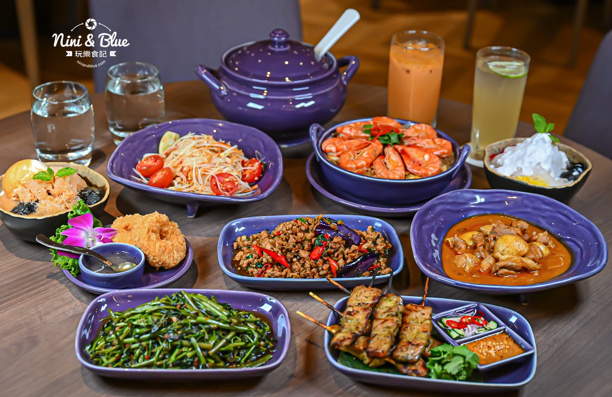 NARA Thai Cuisine 台中漢神洲際店，台中親子友善可不辣的泰式料理、全台獨家泰式調酒 @嘿!部落!