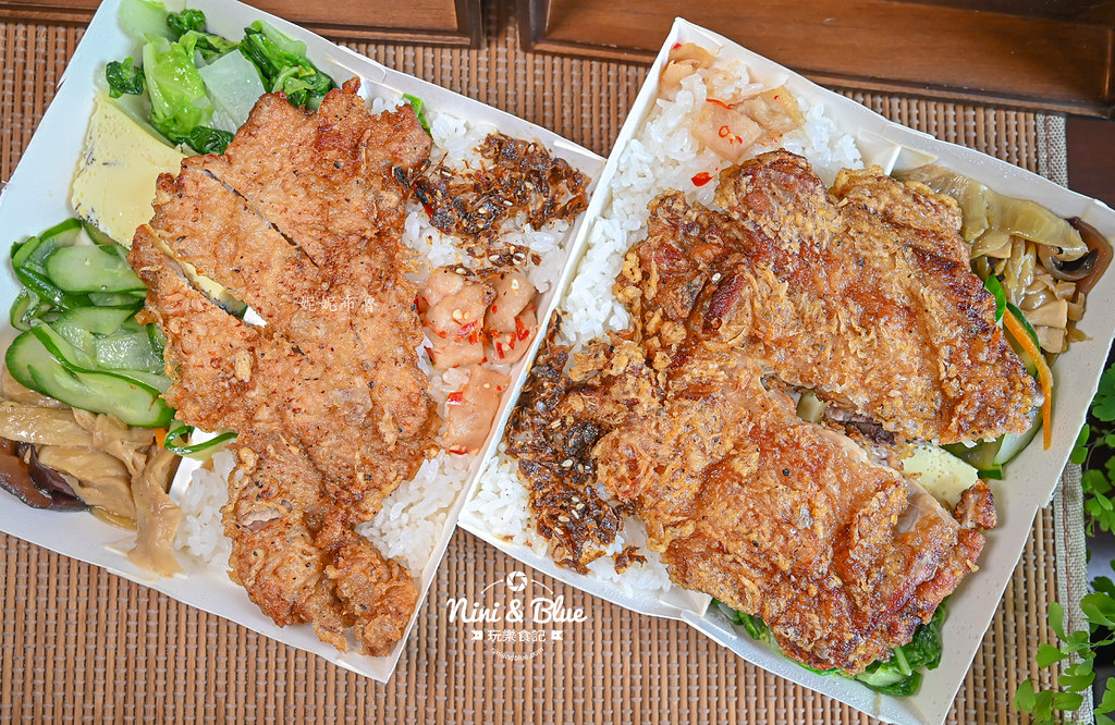 石蜜園簡餐便當，台中北區中國醫附近便當推薦，招牌雞腿外皮超酥好吃 @嘿!部落!
