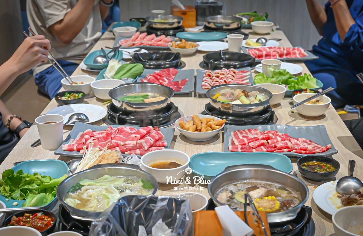 似錦涮，蔬食自助吧、滷蛋吃到飽，餐後甜點首獎蛋捲、瓶子布丁，台中太平火鍋吃到飽 @嘿!部落!