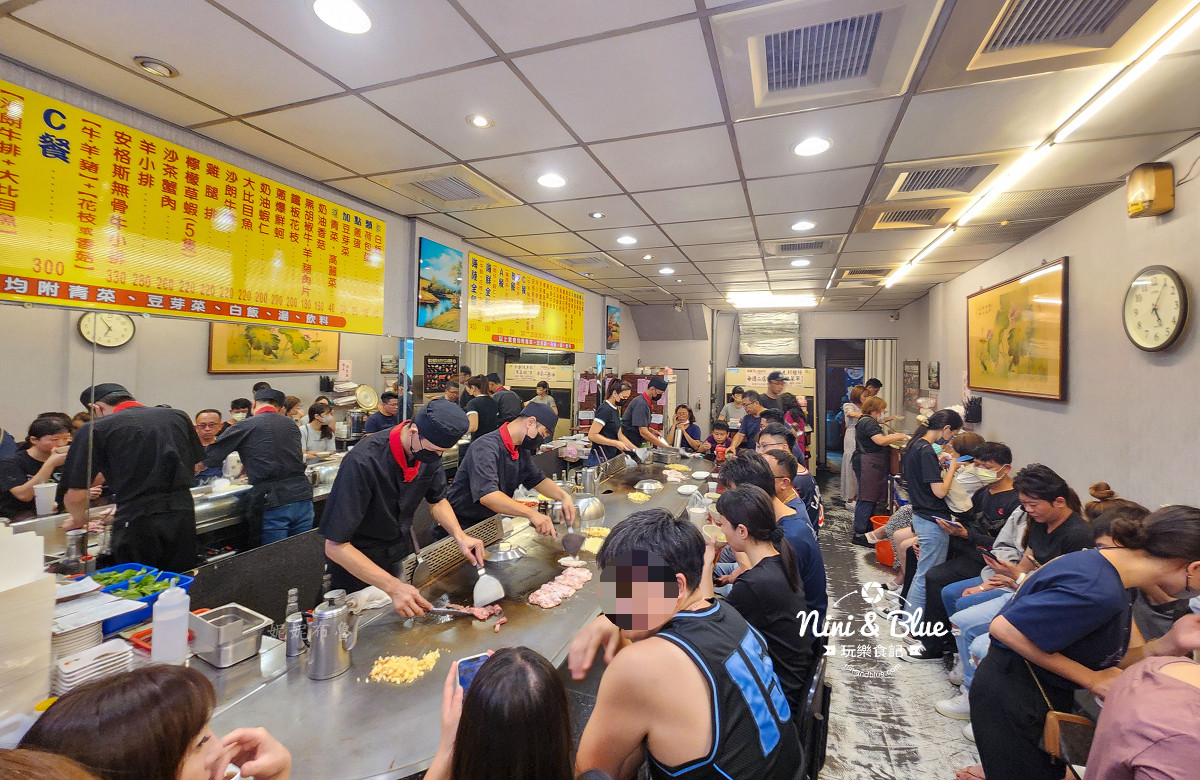 嘉賓平價鐵板燒-台中水湳在地人氣鐵板燒，開店前就大排長龍，台中捷運文心中清站 @嘿!部落!