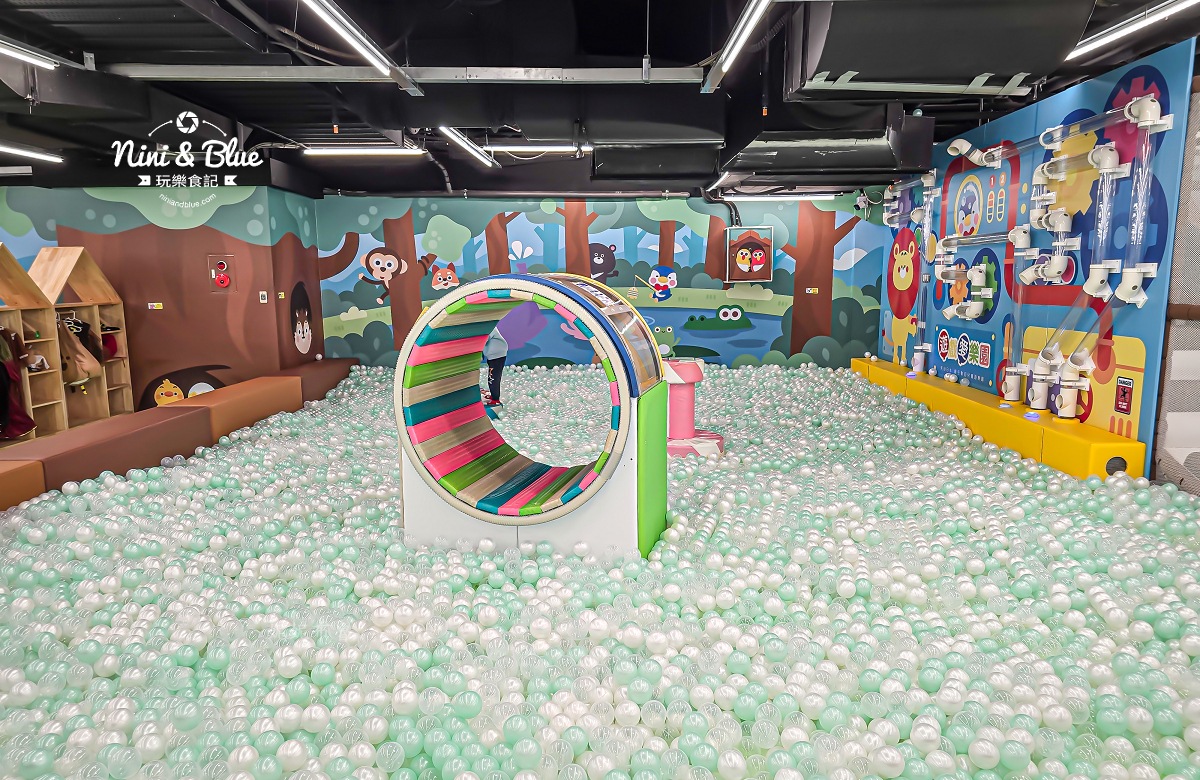 台中室內親子景點，大魯閣遊戲愛樂園 森嶼公園新時代店，小孩放電大人休息好地方 @嘿!部落!