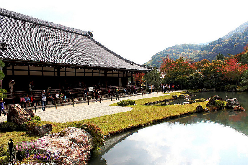 天龍寺｜京都日本–嵐山.嵯峨野天龍寺，池泉迴游式庭園設計美不勝收 @嘿!部落!