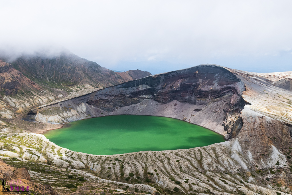 藏王御釜｜宮城縣日本 –每年4月至11月限定開放，神秘的火山湖泊有著千變萬化景色 @嘿!部落!