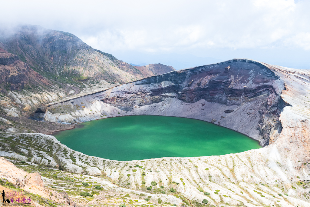 藏王御釜｜宮城縣日本 –每年4月至11月限定開放，神秘的火山湖泊有著千變萬化景色 @嘿!部落!