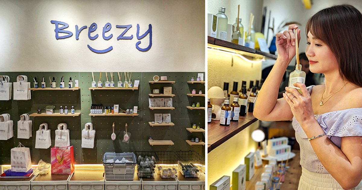 【Breezy】泰國設計師款小眾香氛品牌，曼谷 Terminal 21 Asok 推薦伴手禮，平價百元入手小清新氣質香氛 @嘿!部落!