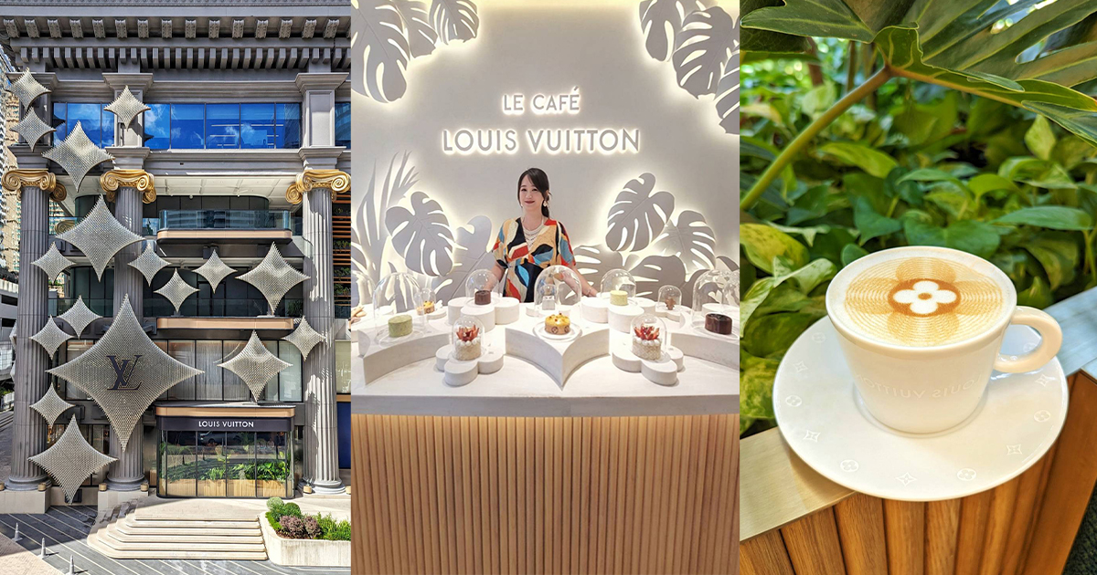 【曼谷景點】開箱曼谷新地標「LV The Place Bangkok」，概念店融合咖啡店、奢華餐廳、展覽館、精品店，線上預約&amp;現場候位攻略 @嘿!部落!