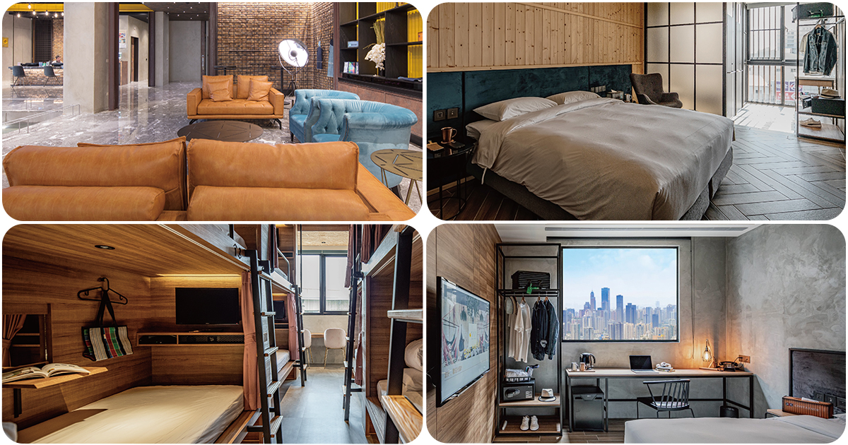 【台南住宿】Oinn Hotel &amp; Hostel 巷弄潮旅｜鐵工廠改建懷舊重工業風格設計旅店，從簡約背包房到質感套房全都有 @嘿!部落!