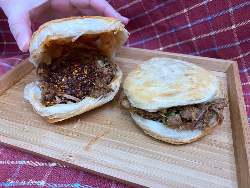 饃饃噠-老潼關肉夾饃~點心正餐都很OK小點辣粉香麻辣好滋味 @嘿!部落!
