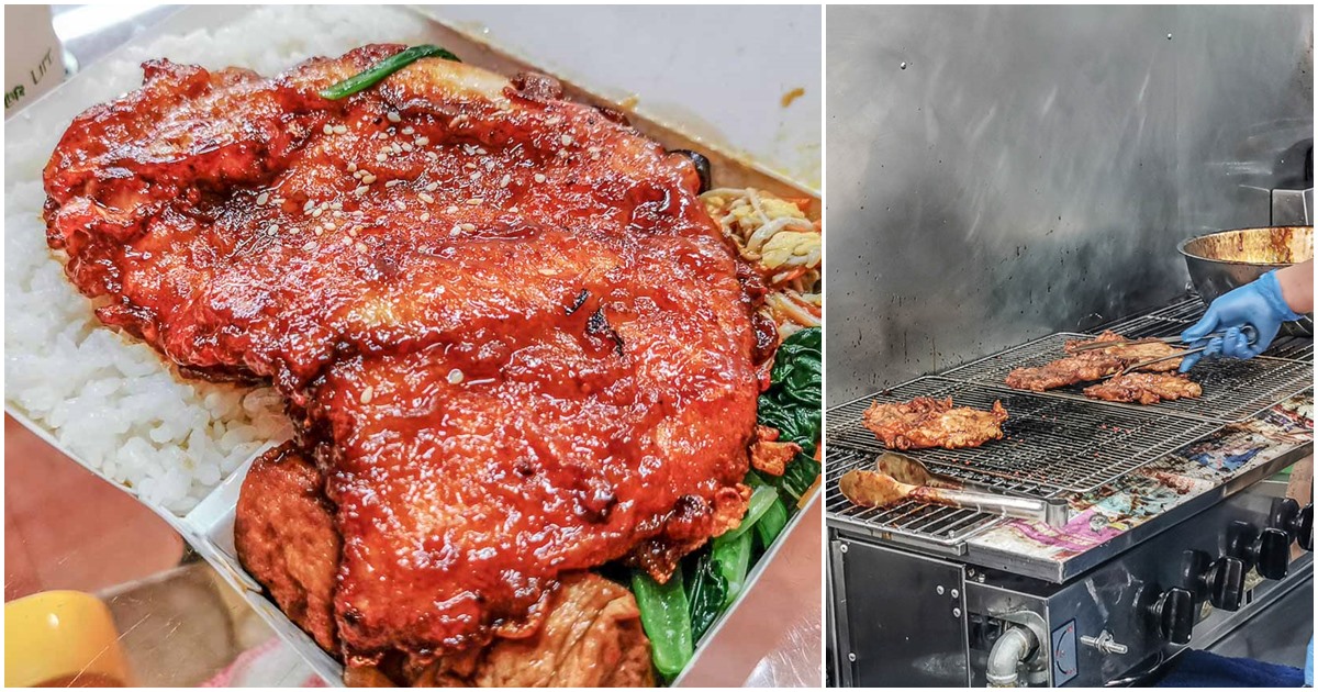 桃園美食|赤炎烤肉飯-平價烤肉便當現點現做，肉肉吸飽特製烤肉醬汁，鹹甜入味好下飯附美食菜單價錢 @嘿!部落!