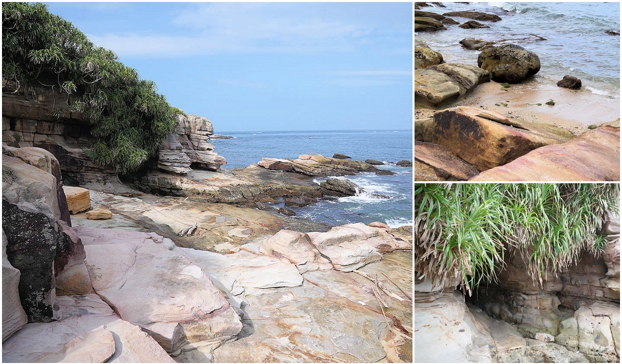 新北金山神秘海岸。穿越一線天，美麗海岸線美景無限延伸 @嘿!部落!