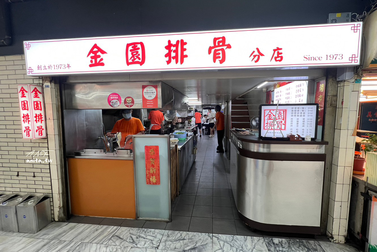西門町美食｜金園排骨 萬年店｜傳承了一甲子的古早味，厚實的排骨很揪西 @嘿!部落!