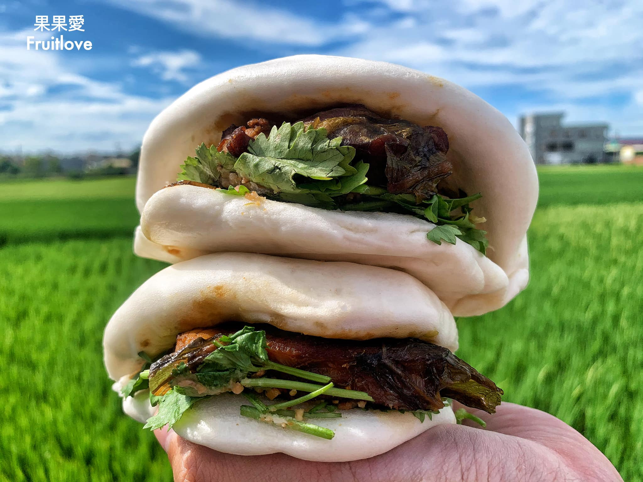 金墩刈包-花壇美食小吃&rang;古早味爌肉刈包，肥而不膩，整體口味鹹甜適中 &bull; 巷內美食小吃 @嘿!部落!