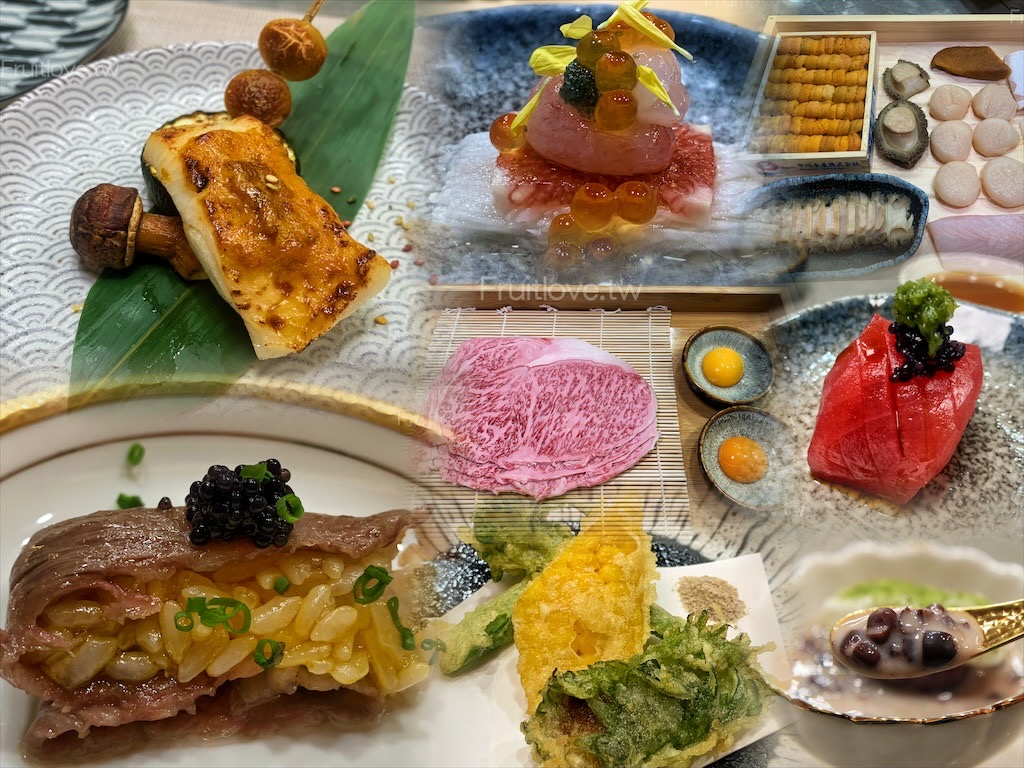 鮨初割烹&rang;台中北屯美食，台中日式無菜單料理推薦，採預約制，豪華無菜單料理的視覺饗宴，不敢生食的也有提供客製化 @嘿!部落!