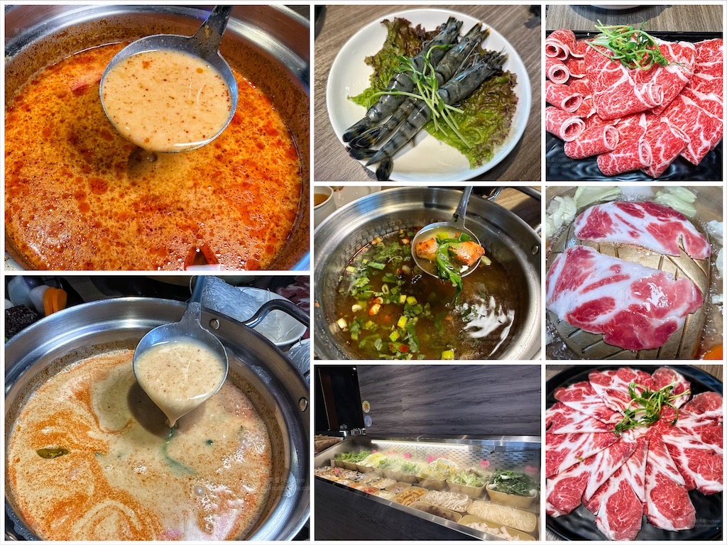 一饌泰式燒烤火鍋|台中北屯泰式燒烤火鍋，獨家泰式醬料，道地泰式火鍋、銅盤烤肉，自助吧吃到飽，好吃又美味