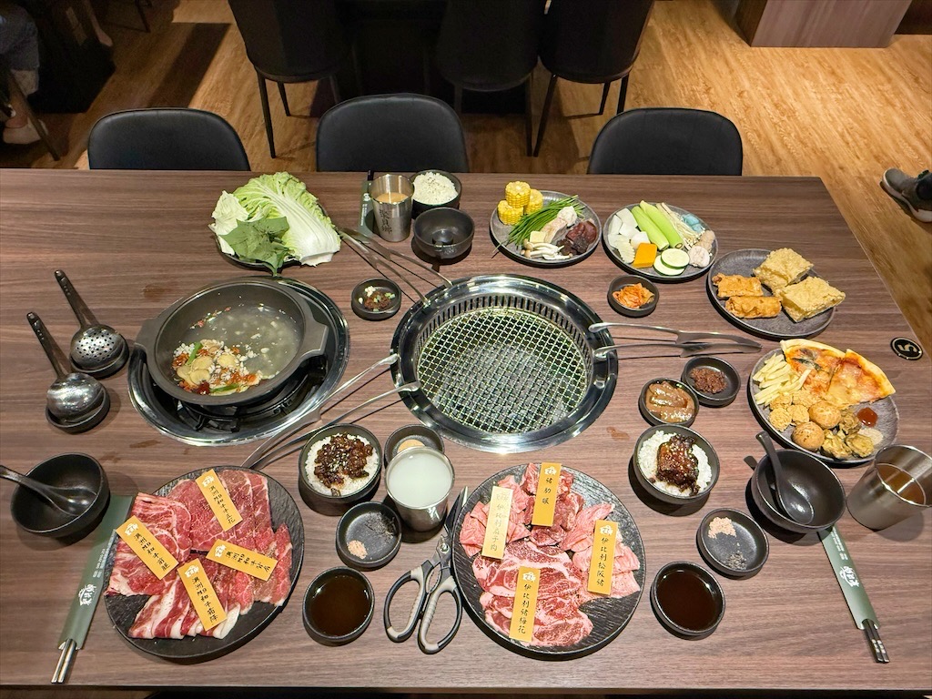 聚貝鄉燒肉.鍋物 | 南投埔里燒肉、火鍋一次滿足，還有豐富的自助吧吃到飽 @嘿!部落!