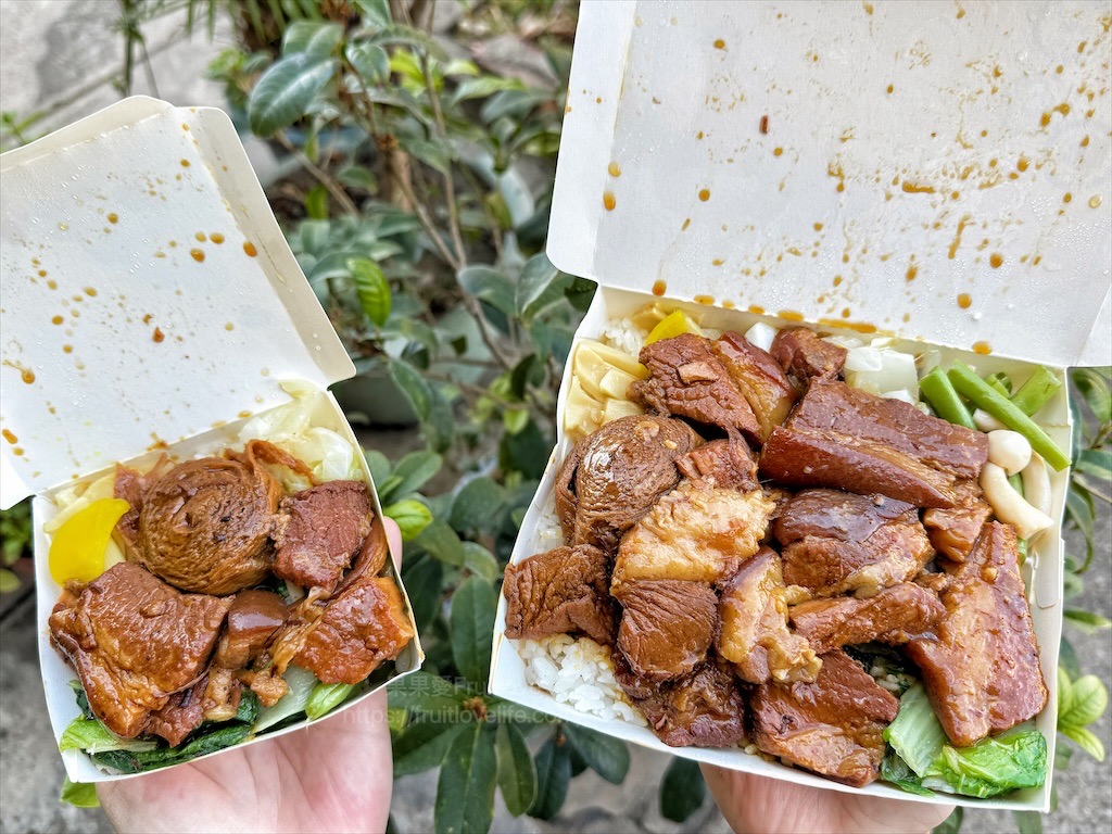 霧峰爌肉飯|台中霧峰爌肉飯，份量超佛心的古早味爌肉便當，想吃這爌肉飯建議提早來 @嘿!部落!