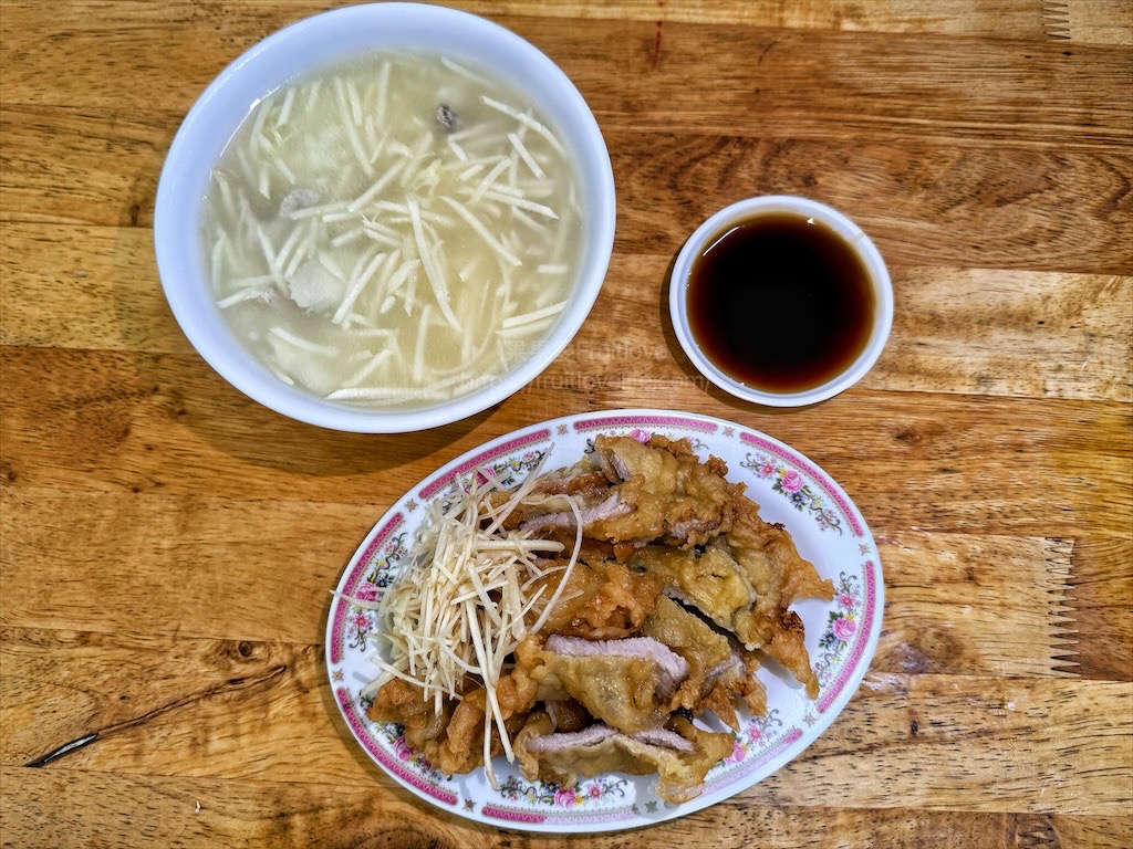阿才竹筍粥|彰化二林早午餐，酥嫩肉炸配上一碗清甜竹筍粥，好吃又美味，這樣的早餐組合讓人超滿足 @嘿!部落!