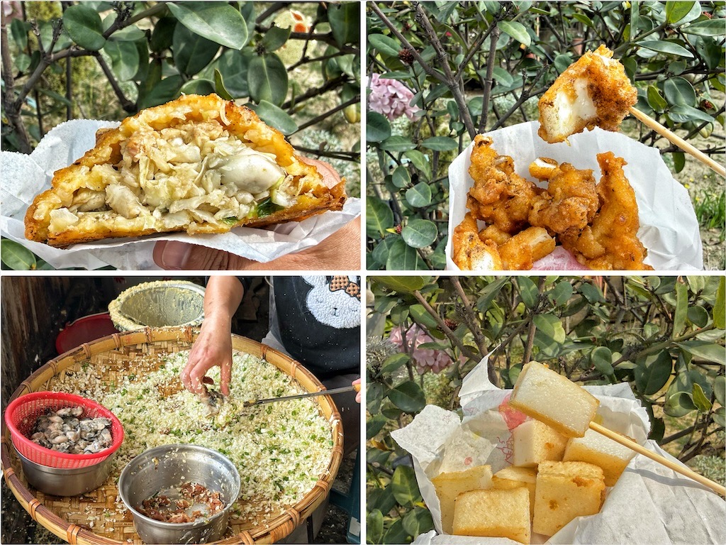 港墘蚵嗲|嘉義東石蚵嗲推薦，在地很低調的蚵嗲小吃店，蚵嗲外酥內餡豐富，下午茶點心首選 @嘿!部落!
