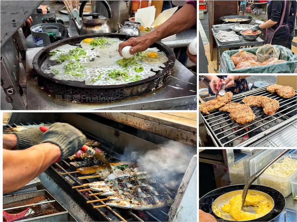 大肚夜市|台中大肚週日限定夜市，除了必嚐碳烤雞排、金沙臭豆腐，還有那些美食小吃呢? @嘿!部落!