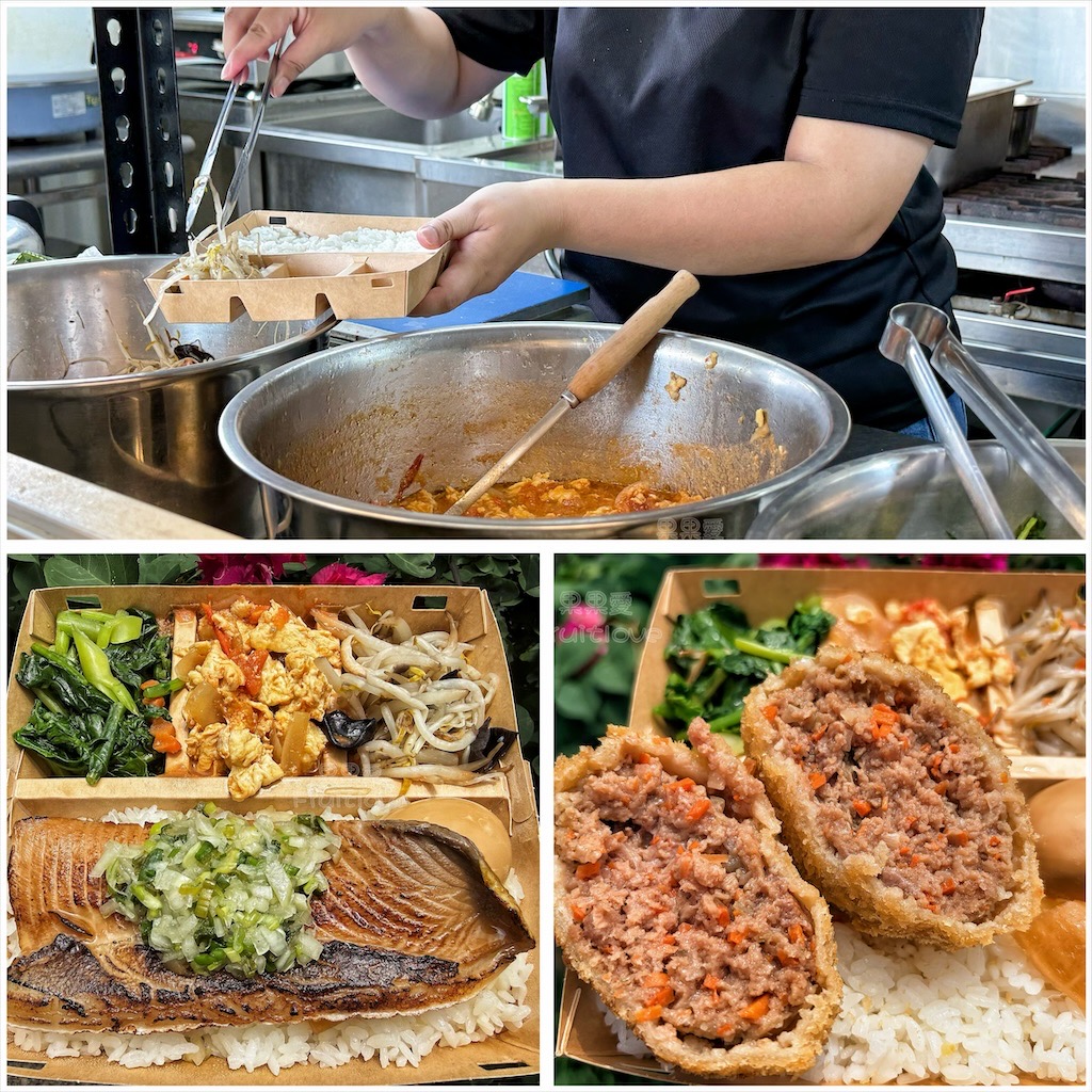 台中沙鹿便當推薦｜杰克廚房：創意餐盒、真材實料例湯，在地人回訪率超高的美味便當！