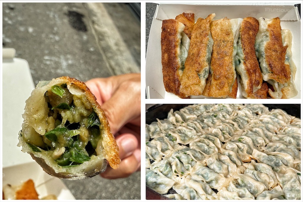 苗栗苑裡美食｜苑裡煎餃：藏在市場邊的高人氣小吃店，煎餃現包現煎，內餡飽滿，金黃脆底 @嘿!部落!