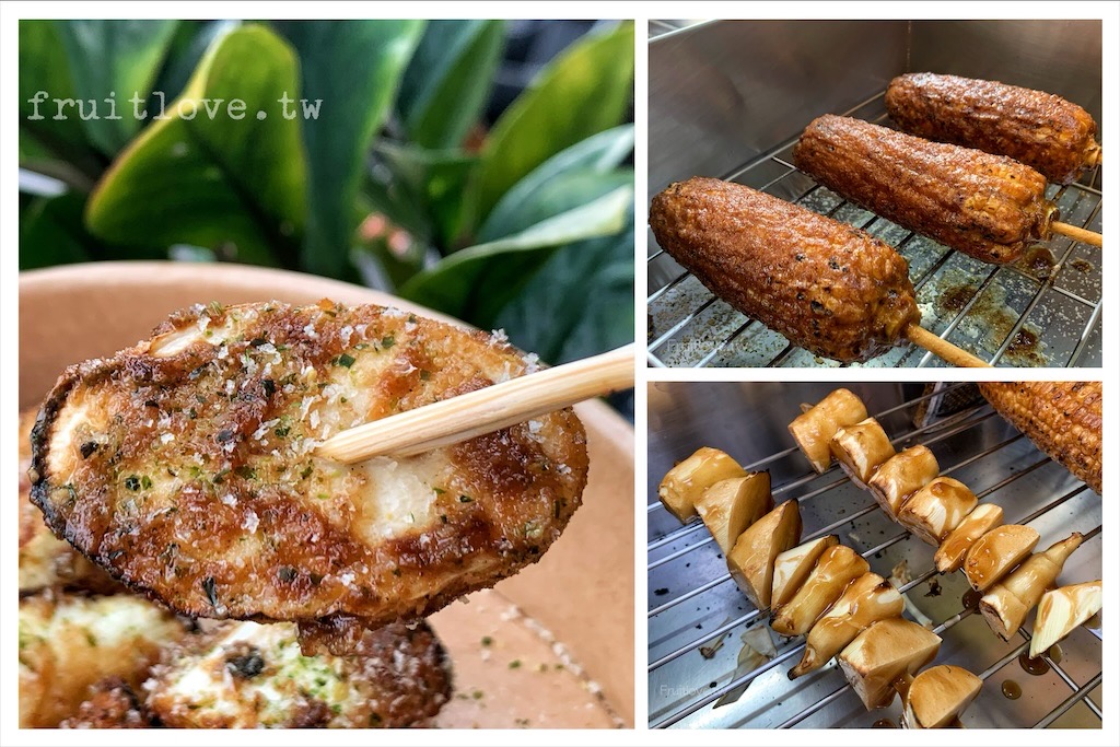 炳叔烤玉米埔里店&rang;南投埔里在地美食，埔里限定醬烤筊白筍，脆甜可口，醬烤玉米很Q很涮嘴 @嘿!部落!