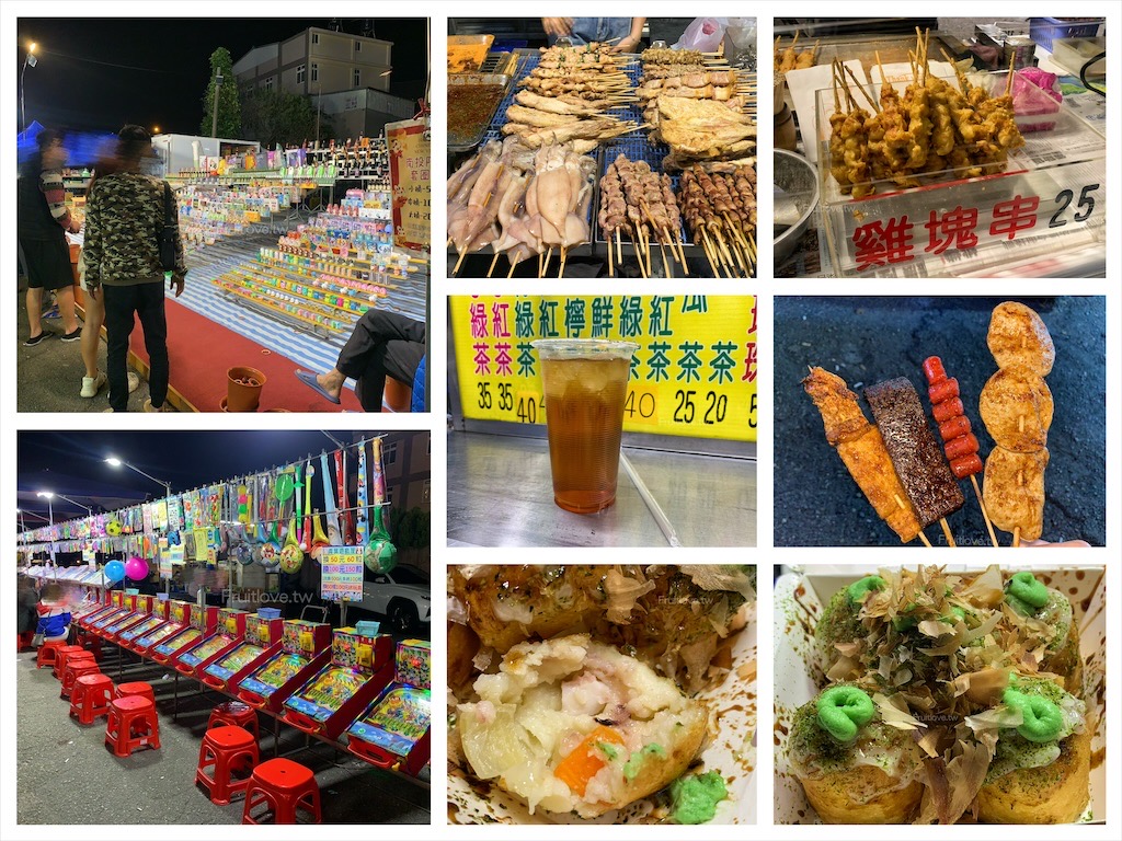 祖祠路夜市&rang;南投星期日限定夜市，很在地的夜市，規模不大，可是美食小吃卻不少，旁邊免費空地停車 @嘿!部落!