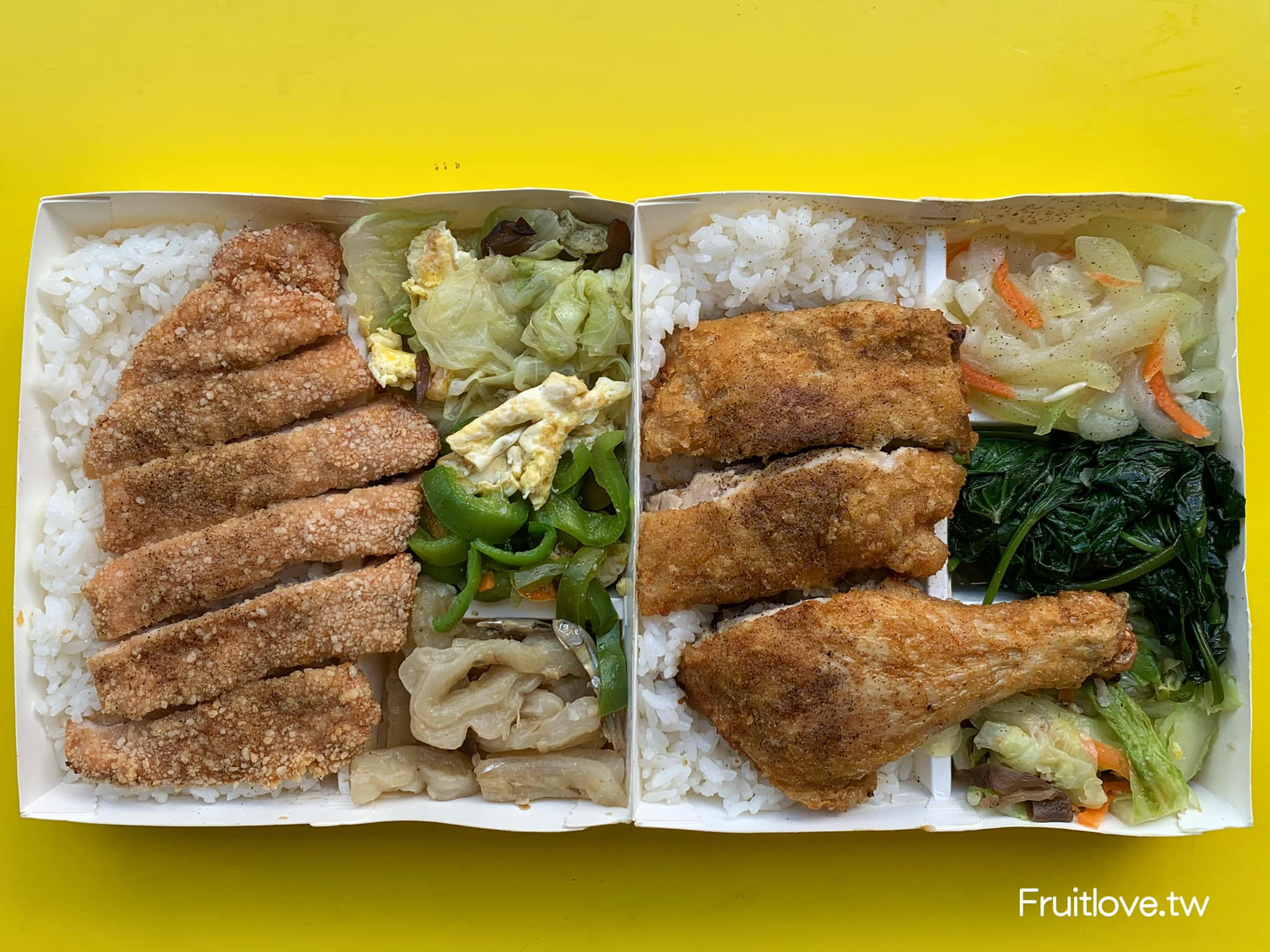 台中大里｜李紀快餐店：便當菜色豐富態度親切，金黃色的酥炸外皮，肉質鮮嫩不油膩 @嘿!部落!