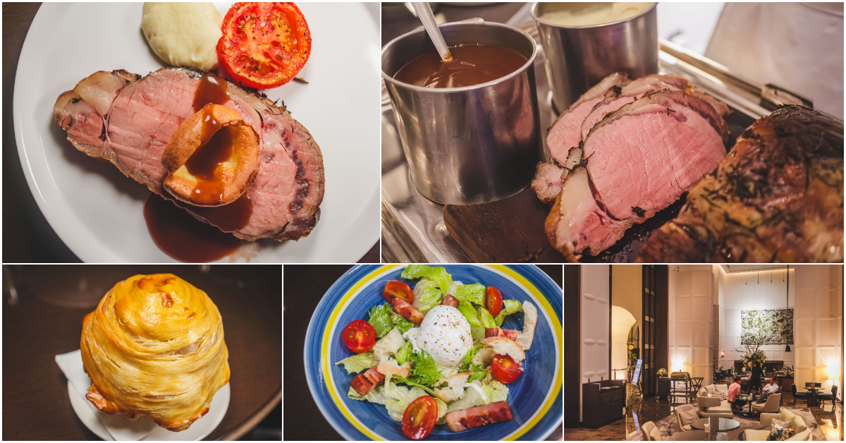 台北萬豪酒店 Lobby Lounge – Taipei Marriott Hotel｜中山區美食｜台北萬豪酒店超狂牛排吃到飽！「英式爐烤 豪吃之夜」！每位1450元爐烤肋眼牛排吃到飽！捷運劍南路站～中肯‧食記！ @嘿!部落!