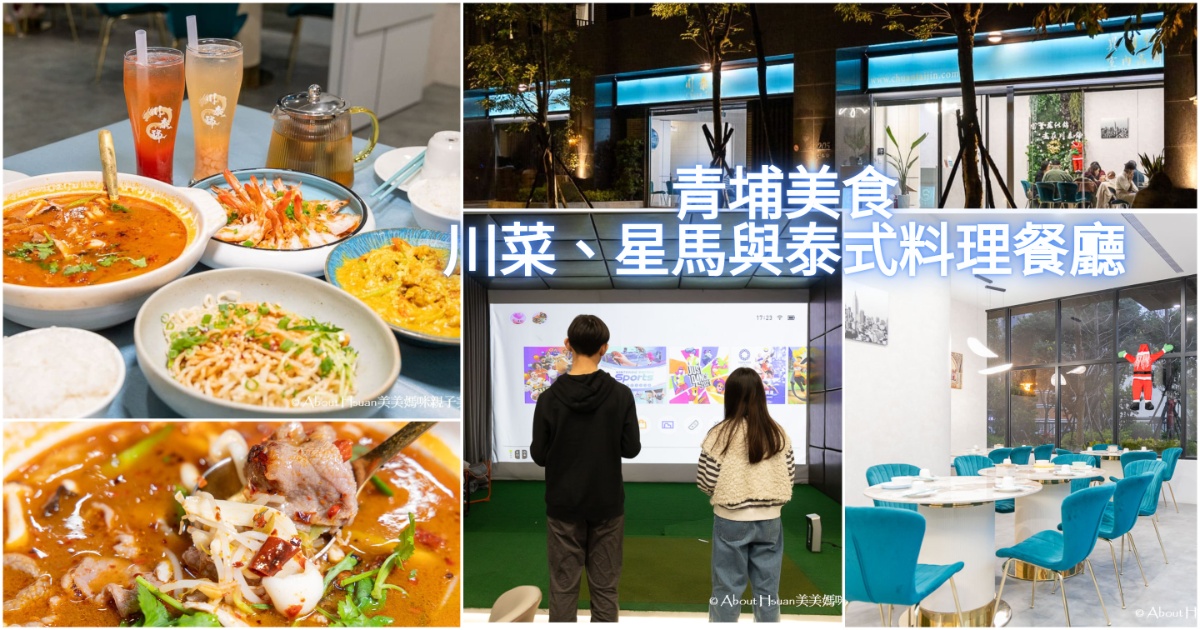 川泰錦 中壢青埔泰式料理/川菜料理/星馬宮廷菜 好停車 包廂用餐還能唱KTV玩Switch、室內高爾夫球 @嘿!部落!