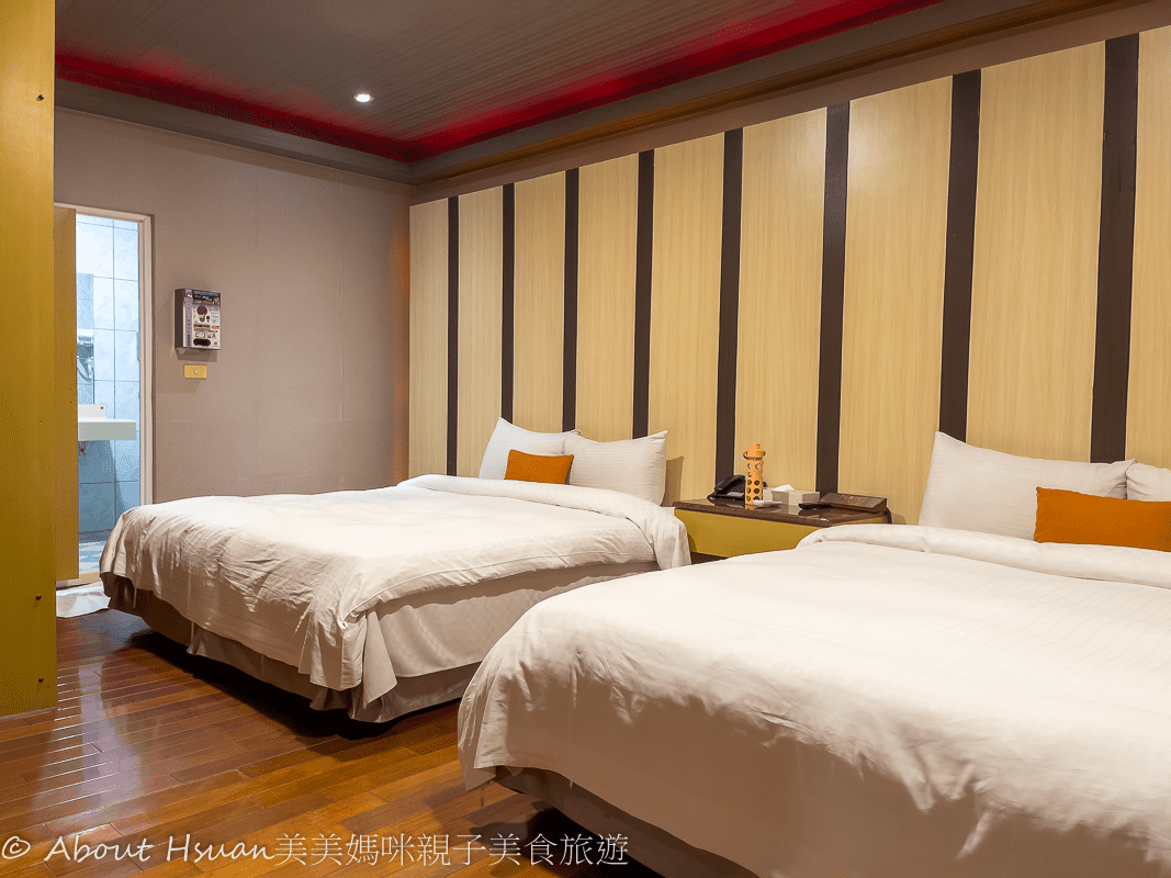 南投名間住宿 沐野motel汽車旅館 四人房有浴缸附早餐 中午12:00退房 @嘿!部落!