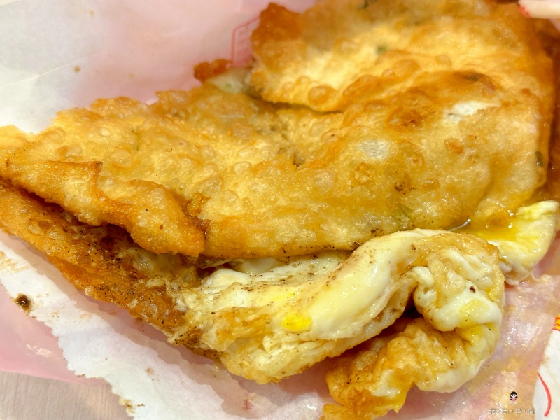 帕克炸蛋蔥油餅 手工現擀餅皮 香酥脆口不油膩！ @嘿!部落!