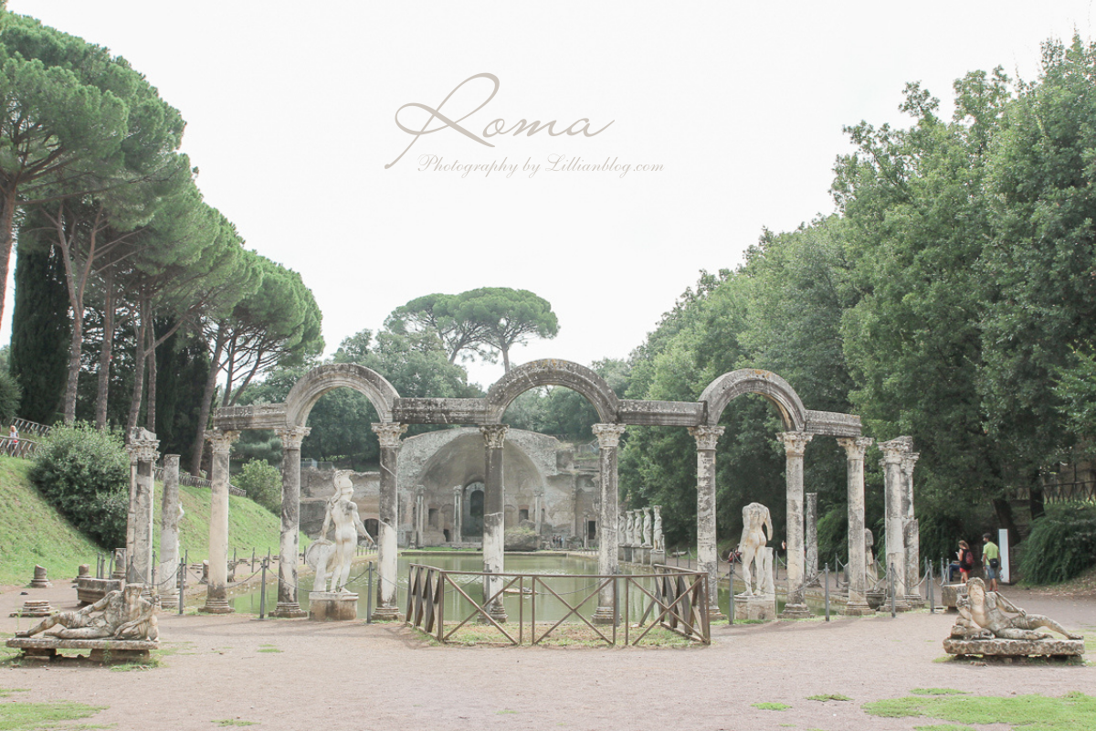 【義大利自助旅行】羅馬郊區(蒂沃利Tivoli)哈德良別墅Villa Adriana。集古典藝術於一身，擁有人間伊甸園美名的歐洲皇家花園 @嘿!部落!