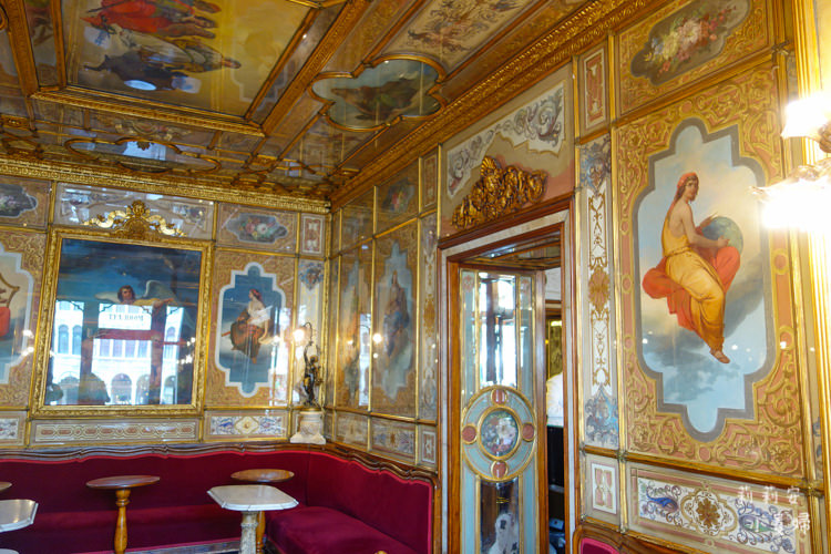 【義大利】威尼斯佛羅里安咖啡館Caff&egrave; Florian。全世界最美的咖啡館之一 @嘿!部落!