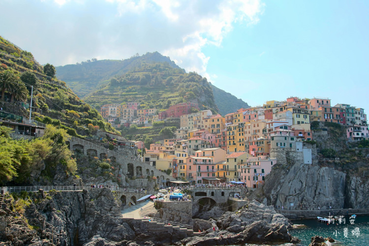 【義大利自助旅行】五漁村Cinque Terre。馬納羅拉Manarola村落介紹、交通方式、最佳攝影位置的推薦 @嘿!部落!