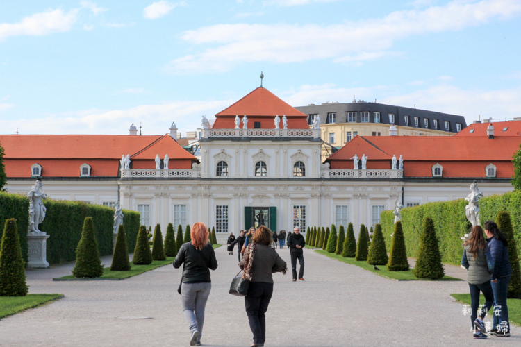 奧地利維也納自由行｜貝維德雷宮(美景宮)Schloss Belvedere。收藏奧地利鎮國之寶–克林姆的吻，維也納推薦景點之一
