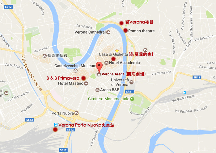 【義大利自助旅行】Verona推薦秘境Castel S. Pietro聖彼得堡。欣賞維洛納最美、最令人陶醉的風景 @嘿!部落!
