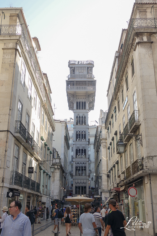 葡萄牙里斯本自由行：聖胡斯塔升降梯Elevador de Santa Justa，欣賞里斯本最美的天際線，是里斯本推薦景點之一