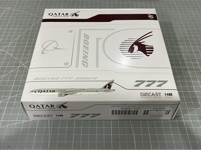 即時熱門文章：[開箱] JC Wings Boeing 777-300 ER Qatar Airways A7-BEE 1:400